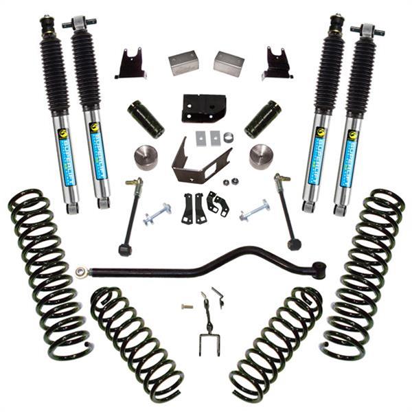 Superlift 07-18 Jeep Wrangler JK Unlimited 4in Lift Kit w/ Bilstein Shocks (1x slf560, 1x slf561, 1x slf5708-1, 1x slf84048) thumbnail 2