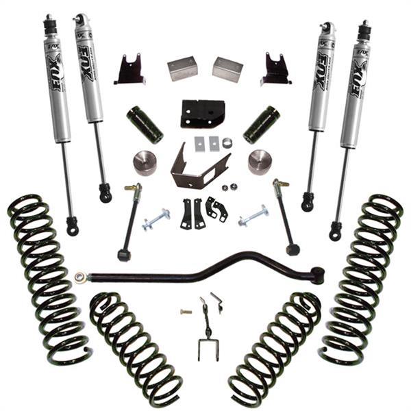 Superlift 07-18 Jeep Wrangler JK Unlimited 4in Lift Kit w/ Fox Shocks (1x slf560, 1x slf561, 1x slf5708-1, 1x slf84041) thumbnail 2