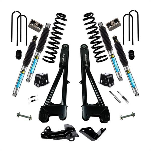 Superlift 05-07 Ford F-250/F-350 SuperDuty 4WD 4in Lift Kit w/ Repl Radius Arms & Bilstein Shocks (Bundled Kit) thumbnail 6