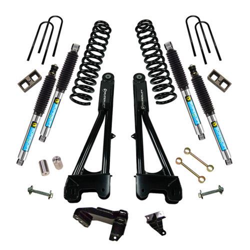 Superlift 08-10 Ford F-250/F-350 SD 4WD 4in Lift Kit w/Repl Radius Arms & King Coilovers Rear Shocks