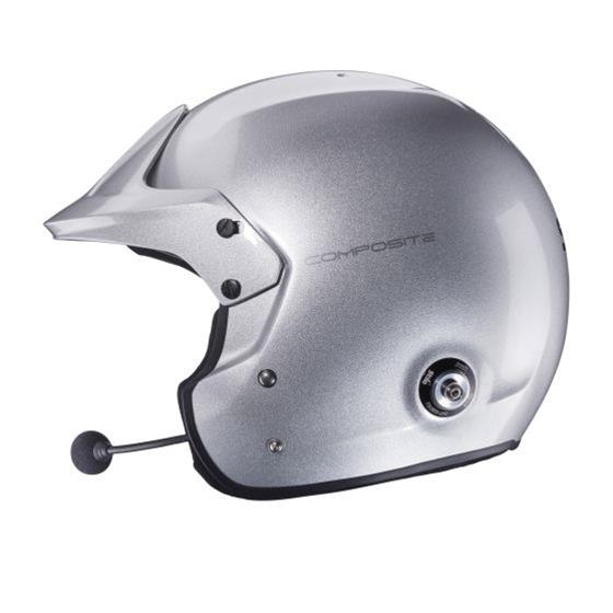 Stilo Venti Trophy Plus Rally Helmets AA0112EG2T55 Helmet, Rally, Silver, Snell SA2020/FIA 8859-2015, EPS Liner, No Graphic, Small, Each thumbnail 4