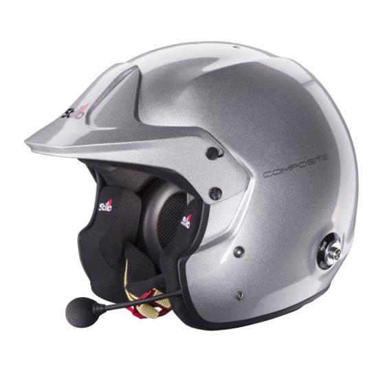 Stilo Venti Trophy Plus Rally Helmets AA0112EG2T55 Helmet, Rally, Silver, Snell SA2020/FIA 8859-2015, EPS Liner, No Graphic, Small, Each