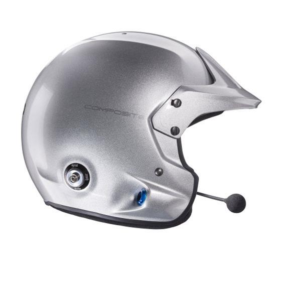 Stilo Venti Trophy Plus Rally Helmets AA0112EG2T55 Helmet, Rally, Silver, Snell SA2020/FIA 8859-2015, EPS Liner, No Graphic, Small, Each thumbnail 3