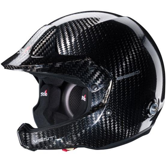 Stilo Venti WRC 8860 Carbon Helmets AA0220BG1R54 Helmet, Carbon, Fiber, FIA 8860-2018, No Graphic, X-Small, Each thumbnail 2