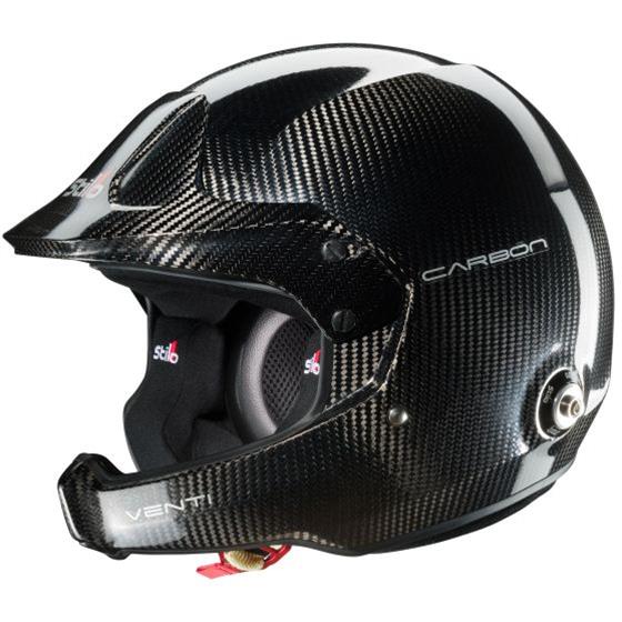 Stilo Venti WRC Carbon Helmets AA0220BG1T61 Helmet, Carbon, Fiber, Snell SA2020/FIA 8859-2015, No Graphic, X-Large, Each thumbnail 2