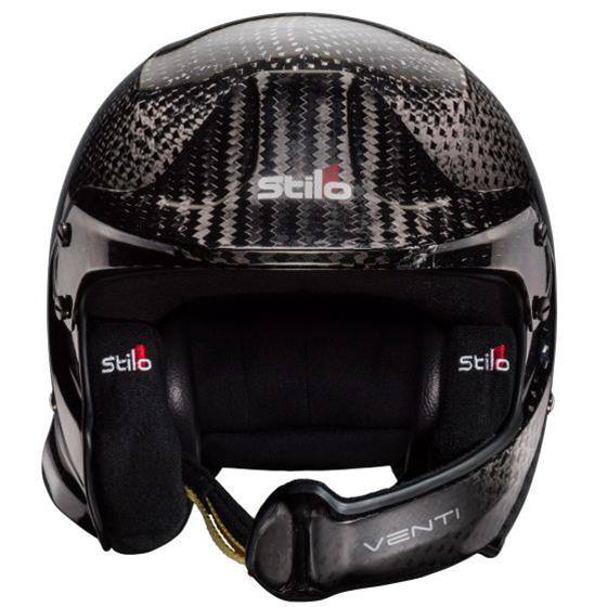 Stilo Venti WRC Zero 8860 Carbon Helmets AA0220BG3R59 Helmet, Carbon, Fiber, FIA 8860-2018, No Graphic, Large, Each