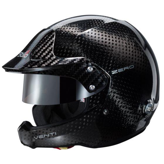 Stilo Venti WRC Zero 8860 Carbon Helmets AA0220BG3R59 Helmet, Carbon, Fiber, FIA 8860-2018, No Graphic, Large, Each thumbnail 6