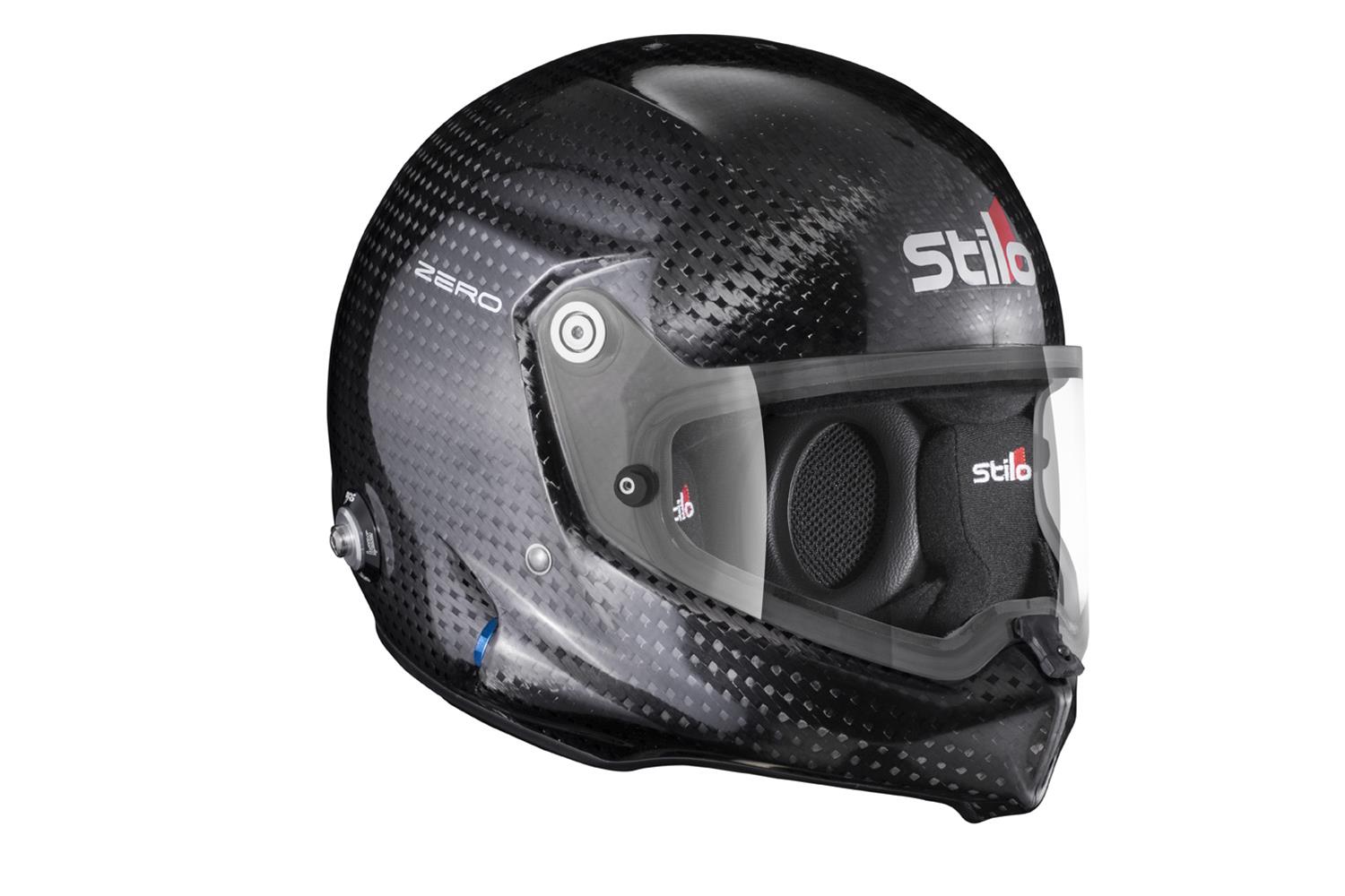 Stilo Venti WRX Dirt Zero 8860 Carbon Helmets AA0230BG3R59 Helmet, Carbon, Full, Fiber, Clear Shield, FIA 8860-2018, Large, Each thumbnail 2