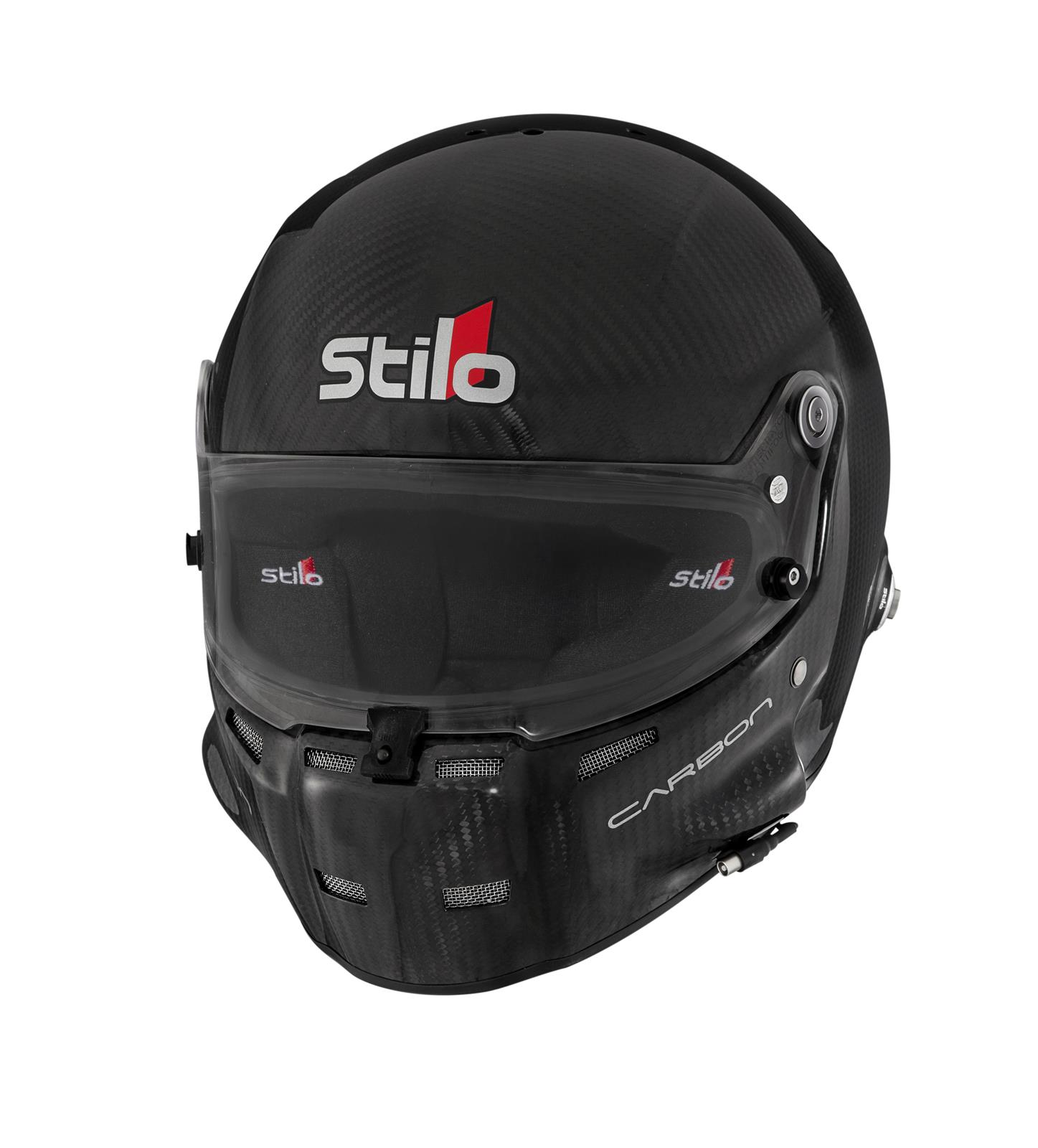 Stilo ST5 GT Carbon Helmets AA0700AF1T64 Helmet, Carbon, Full, Fiber, Clear Shield, Snell SA2020/FIA 8859-2020, EPS Liner, No Graphic, 3X-Large, Each
