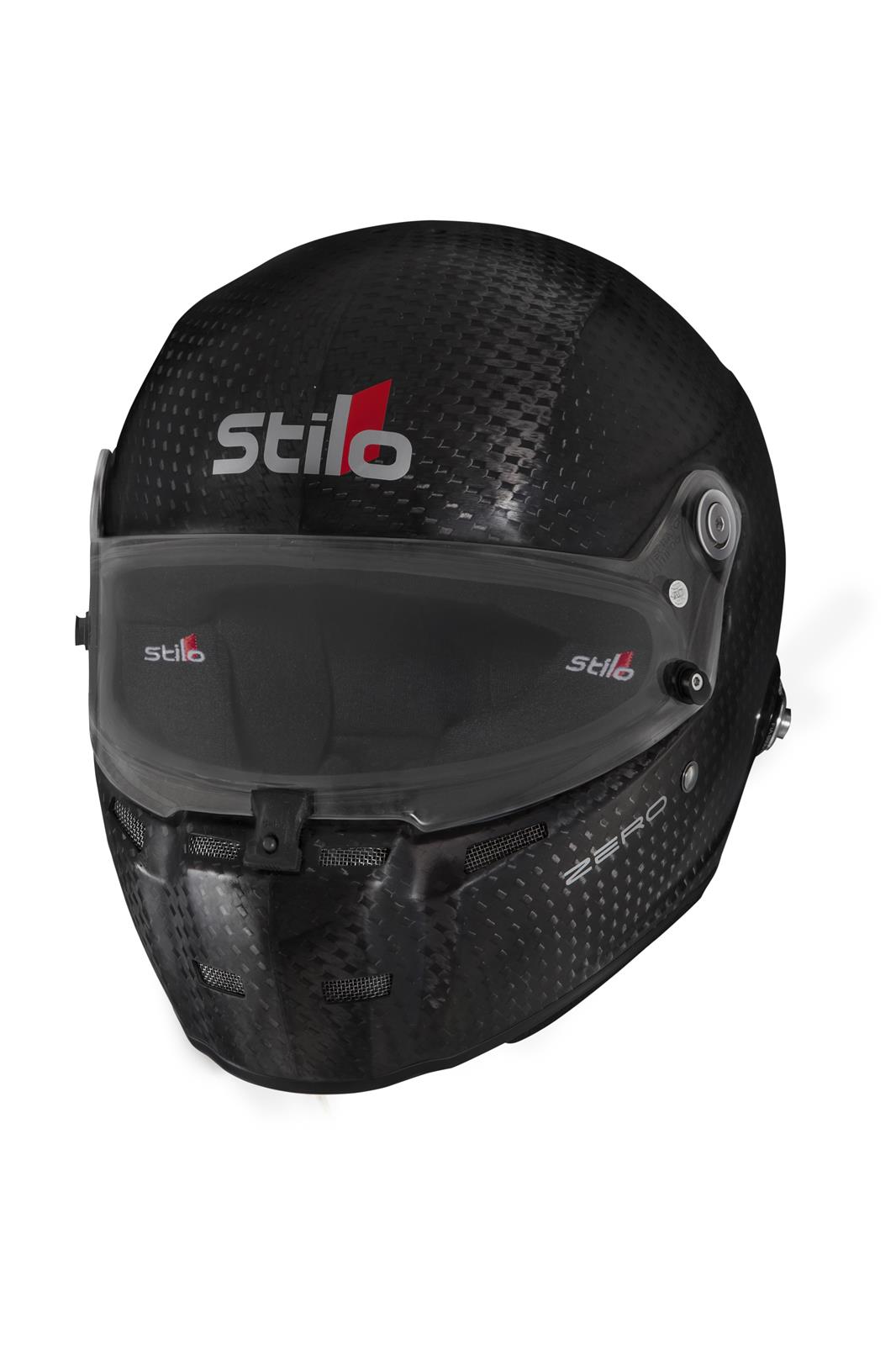 Stilo ST5 FN ZERO 8860-2018 Carbon Helmets AA0710AG3R55 Helmet, Carbon, Full, Fiber, Clear Shield, FIA 8860-2018, EPS Liner, No Graphic, Small, Each thumbnail 2