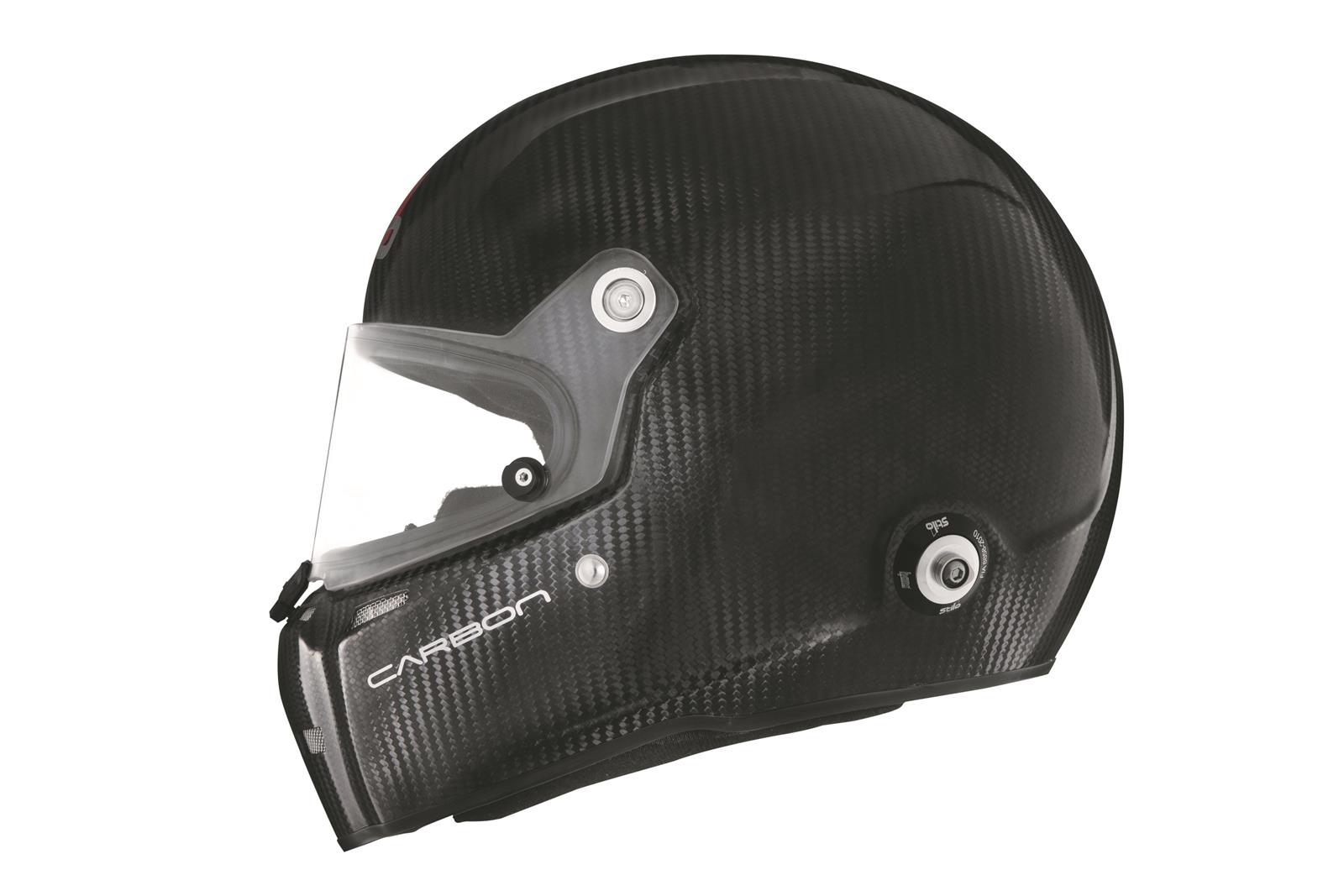 Stilo ST5 FN Carbon Helmets AA0710AF1T59 Helmet, Carbon, Full, Fiber, Clear Shield, Snell SA2020/FIA 8859-2020, EPS Liner, No Graphic, Large, Each