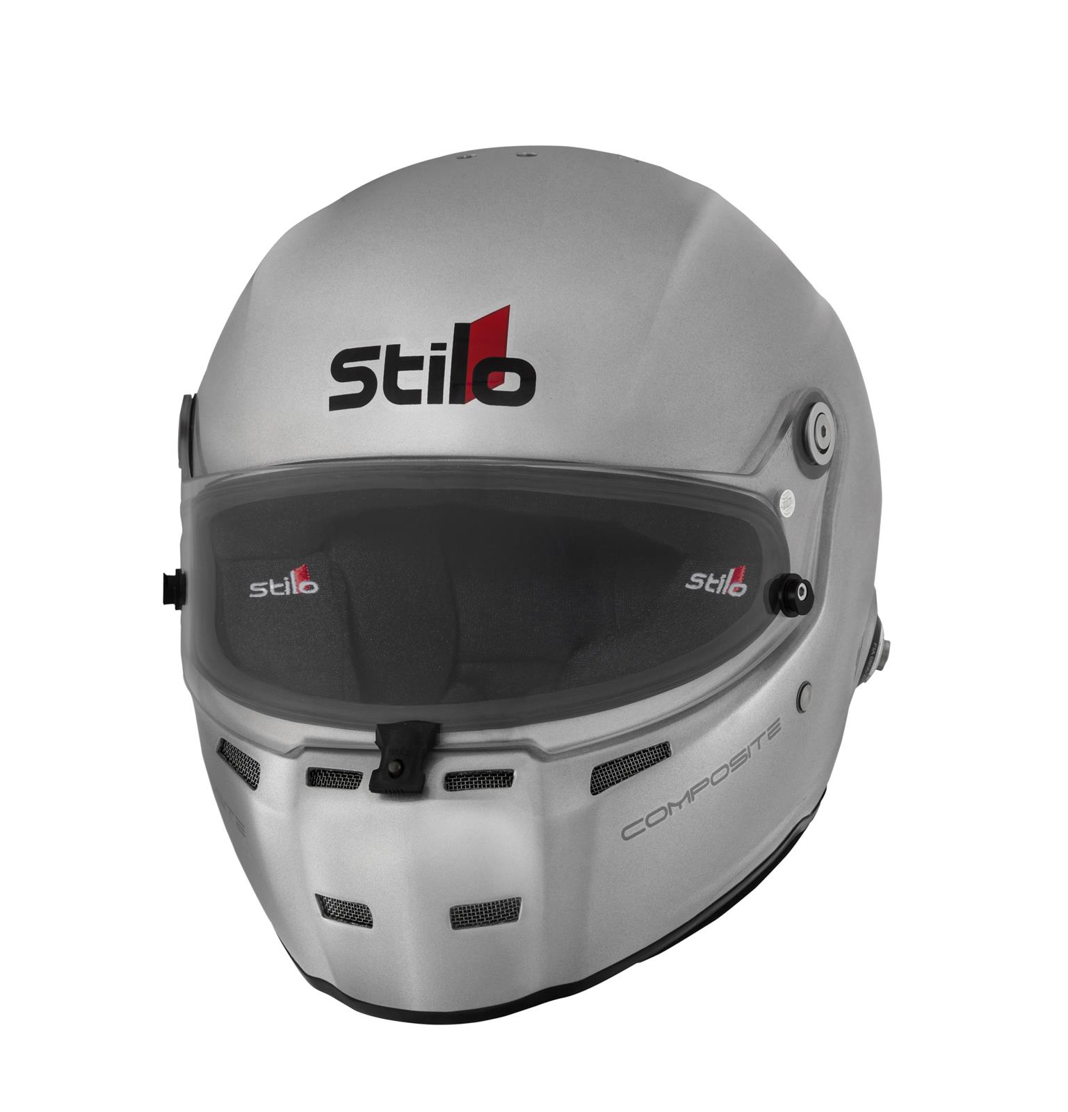 Stilo ST5 FN Composite Helmets AA0710AF2T54 Helmet, Composite, Full, Carbon Fiber, Clear Shield, Snell SA2020/FIA 8859-2020, EPS Liner, No Graphic, X-Small, Each