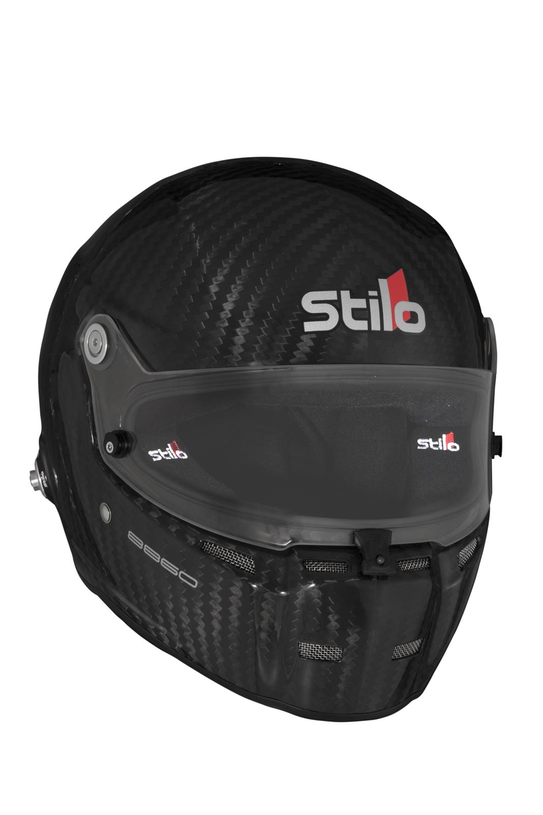 Stilo ST5 FN 8860-2018 ABP Carbon Helmets AA0710AG1S59 Helmet, Carbon, Full, Fiber, Clear Shield, FIA 8860-2018, EPS Liner, No Graphic, Large, Each thumbnail 3