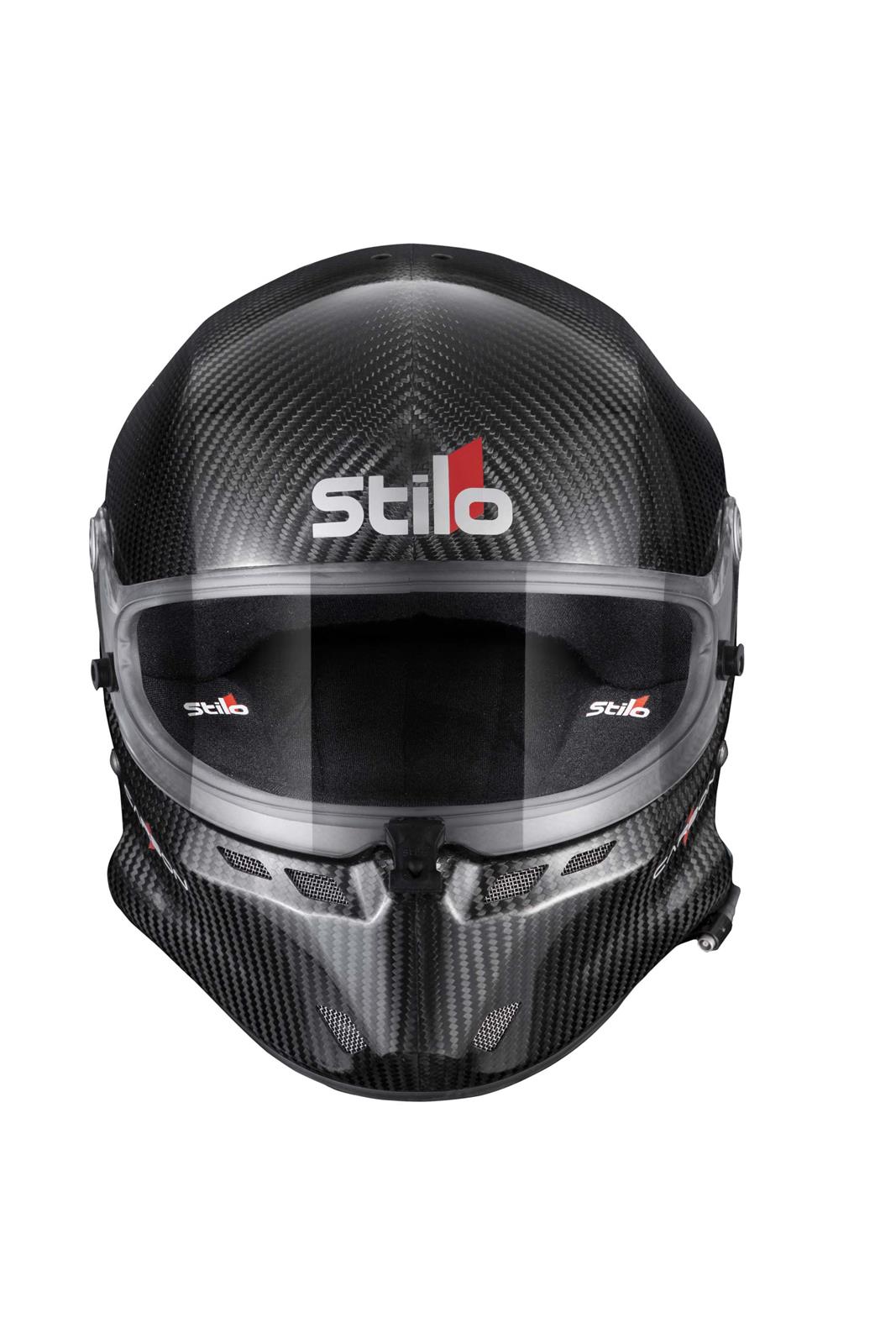 Stilo ST6 GT Carbon Helmets AA0800AF1V57 Helmet, Carbon, Full, Gloss, Fiber, Snell SA2020, FIA 8859-2018, Clear Visor, Medium, 57cm, EPS Liner, Each thumbnail 3