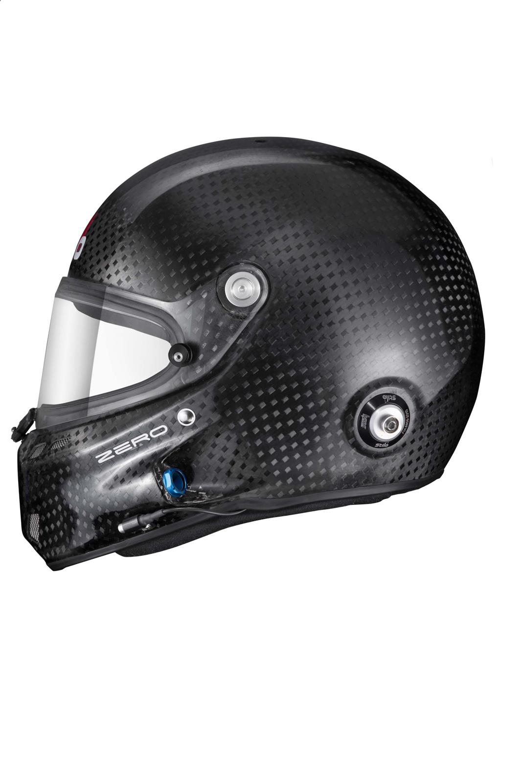 Stilo ST6 GT 8860-2018 Carbon Zero Helmets AA0800AG3R61 Helmet, Zero, Full, Gloss, Fiber, Snell SA2020, FIA 8860-2018-Zero, Clear Visor, X-Large, 61cm, EPS Liner, Each thumbnail 5