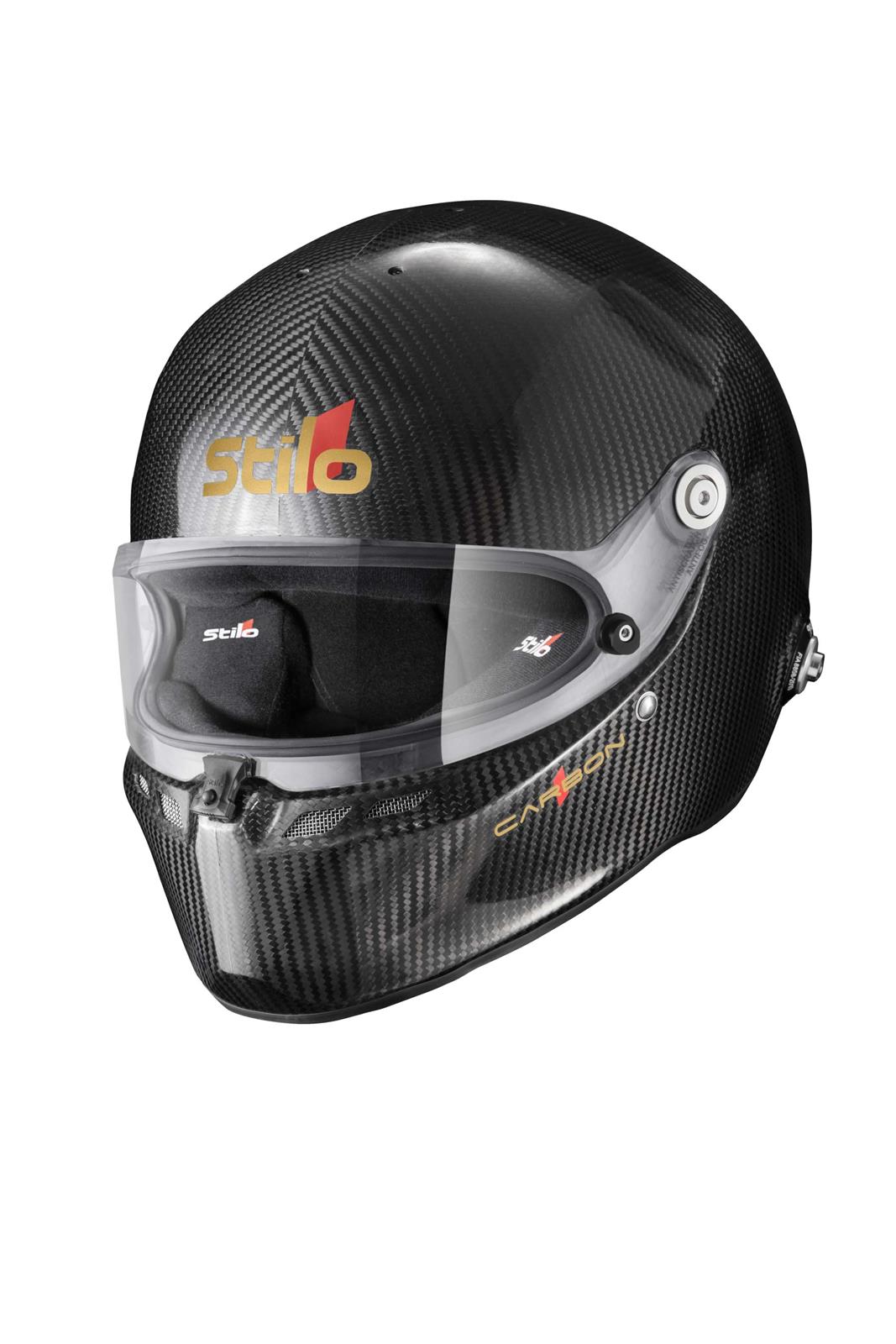 Stilo ST6 FN 8859-2024 Carbon ABP Helmets AA0810AF1W55 Helmet, ABP, Full, Gloss, Fiber, Snell SA2020, FIA 8859-2024-ABP, Clear Visor, Small, 55cm, EPS Liner, Each thumbnail 4