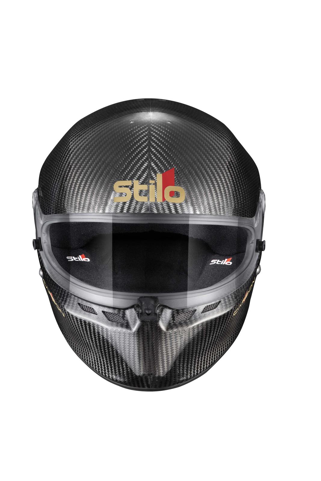 Stilo ST6 FN 8859-2024 Carbon ABP Helmets AA0810AF1W55 Helmet, ABP, Full, Gloss, Fiber, Snell SA2020, FIA 8859-2024-ABP, Clear Visor, Small, 55cm, EPS Liner, Each thumbnail 2