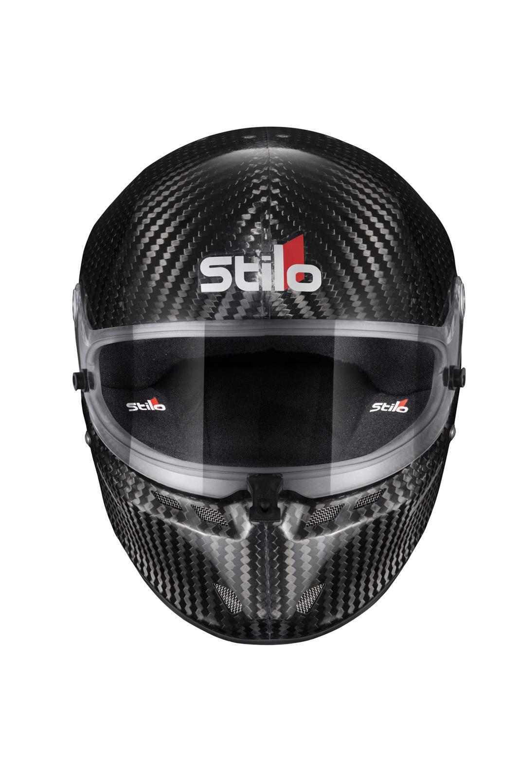 Stilo ST6 FN 8860-2018 Carbon Helmets AA0810AG1R58 Helmet, Carbon, Full, Gloss, Fiber, Snell SA2020, FIA 8860-2018, Clear Visor, Medium Plus, 58cm, EPS Liner, Each thumbnail 5