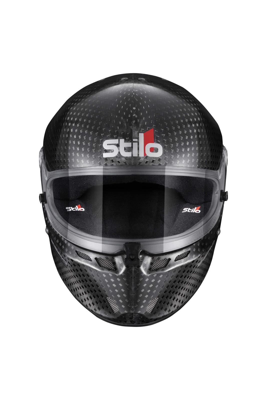 Stilo ST6 FN 8860-2018 Carbon Zero Helmets AA0810AG3R64 Helmet, Zero, Full, Gloss, Fiber, Snell SA2020, FIA 8860-2018-Zero, Clear Visor, 3X-Large, 64cm, EPS Liner, Each thumbnail 3