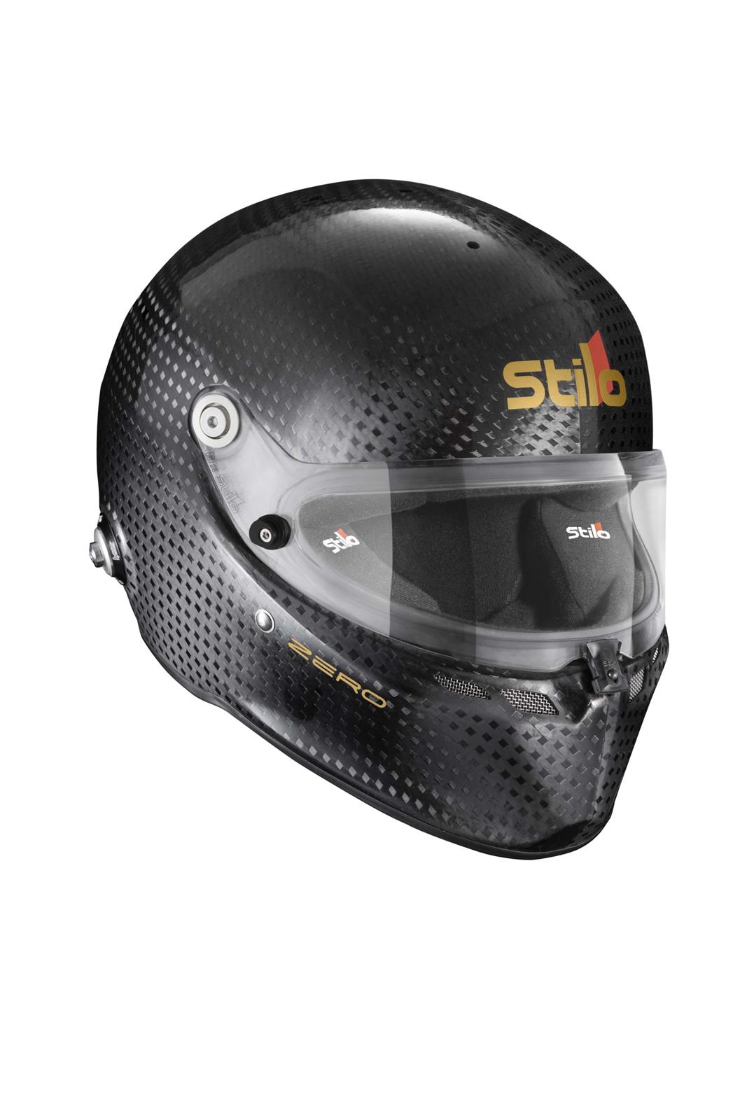 Stilo ST6 FN 8860-2018 Carbon Zero ABP Helmets AA0810AG3S55 Helmet, ABP, Full, Gloss, Fiber, Snell SA2020, FIA 8860-2018-ABP-Zero, Clear Visor, Small, 55cm, EPS Liner, Each thumbnail 2