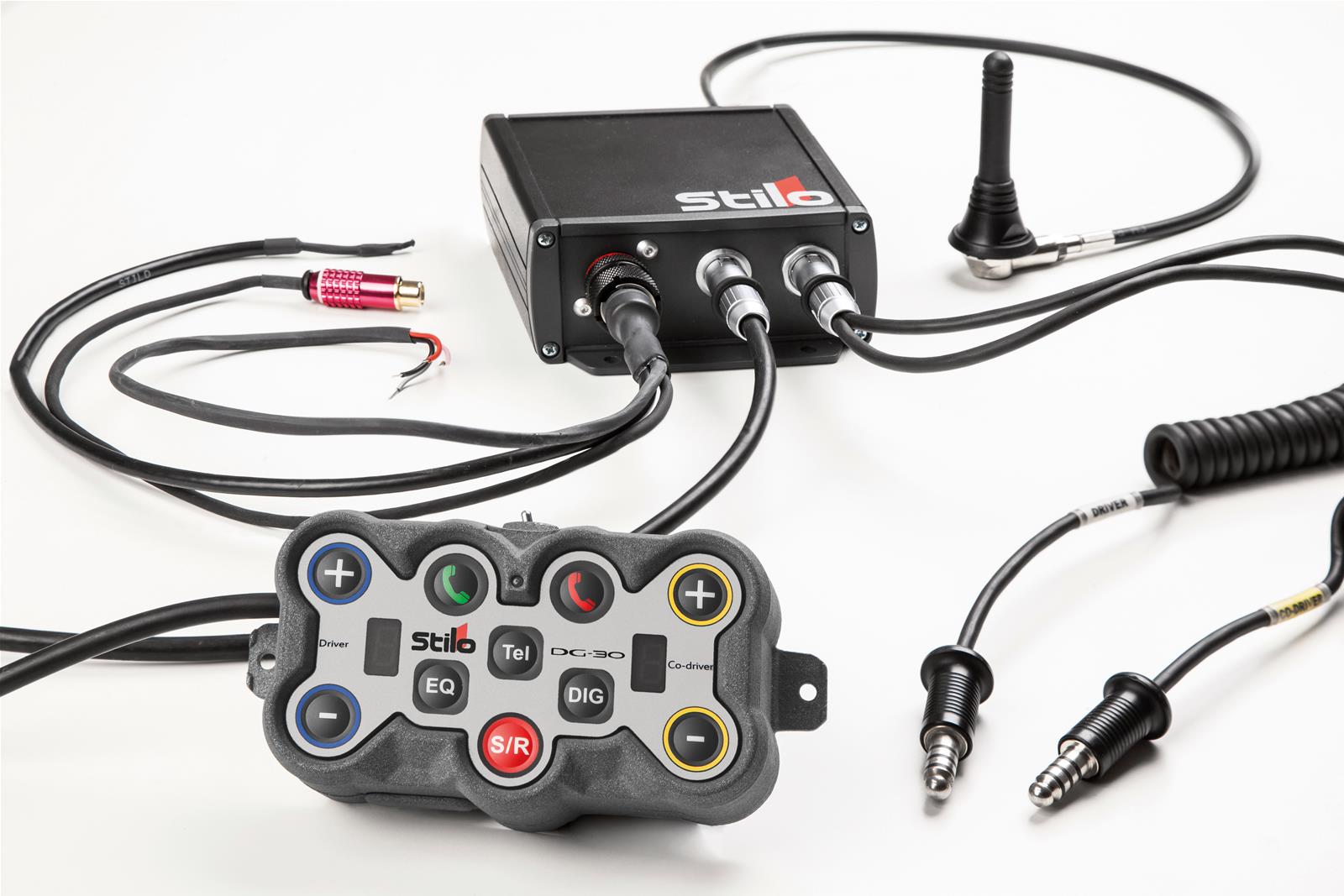 Stilo Helmet Communicators AB0600 DG-30 Intercom - Professional- 2 circuits - Digital Noise Cancellation