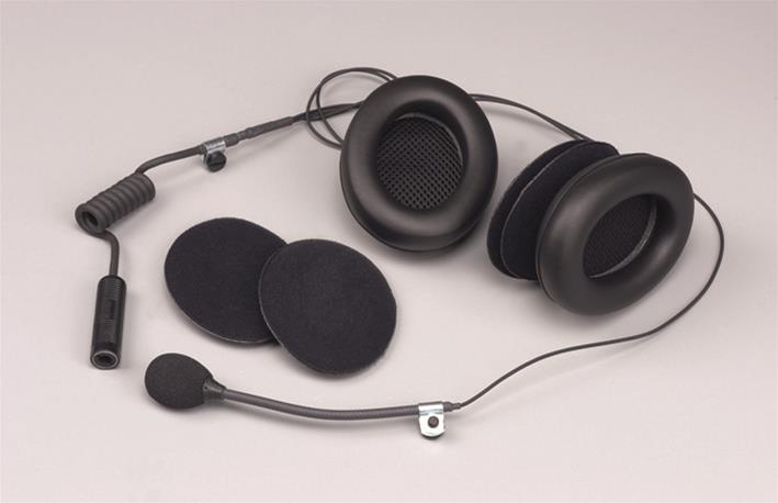 Stilo Helmet Communicators AE0104 WRC Intercom Kit with earmuffs for non-Stilo Open-Face Helmets
