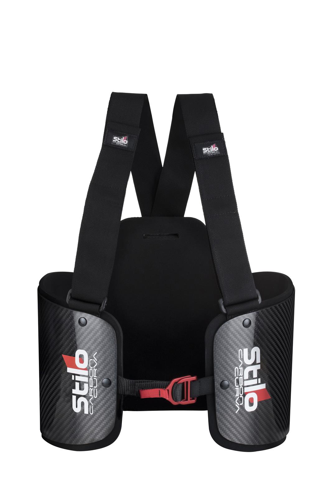 Stilo Carbon Curva Rib Protector AS0001L Vest, X-Style, Large, Fiber, Black/Natural, Adjustable, 105-125 cm Chest, Each