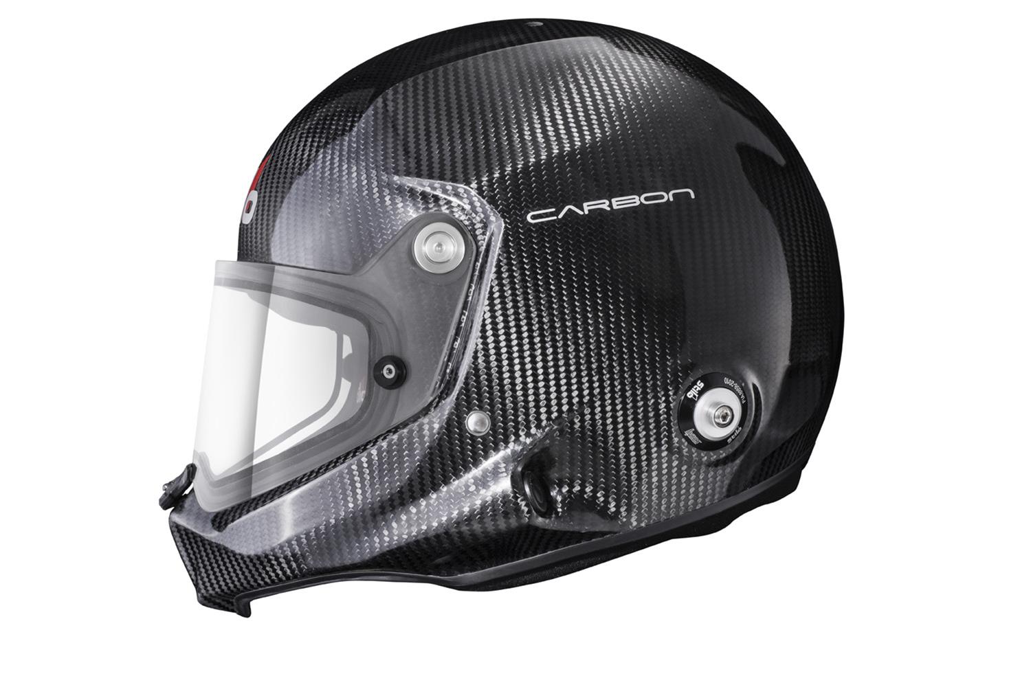 Stilo Venti WRX Dirt Carbon Helmets AA0230BG1T64 Helmet, Carbon, Full, Fiber, Clear Shield, FIA 8859-2015, Snell SA2020, 3X-Large, Each thumbnail 2