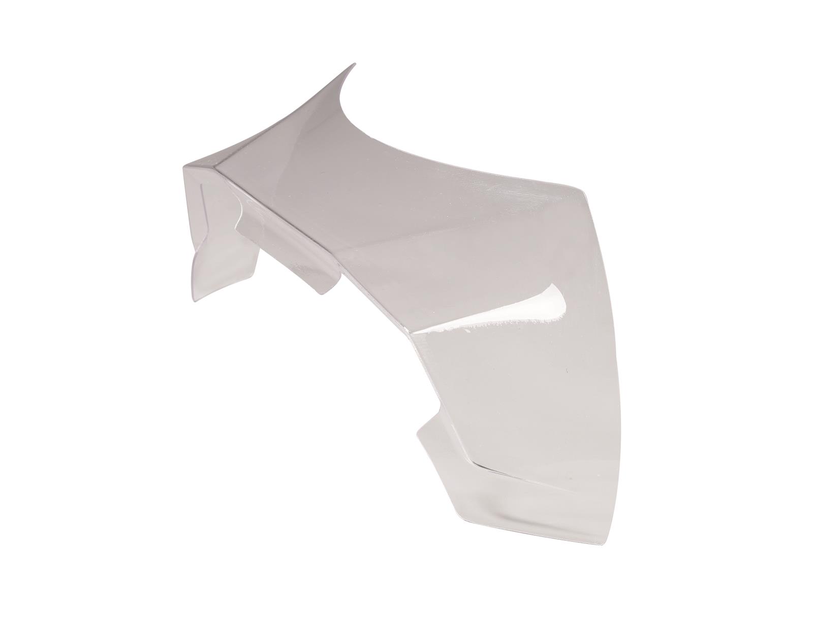 Stilo Helmet Rear Spoilers YA0623 Spolier, ST4F-ST5, Top Plastic Aerodynamic, Clear, Each