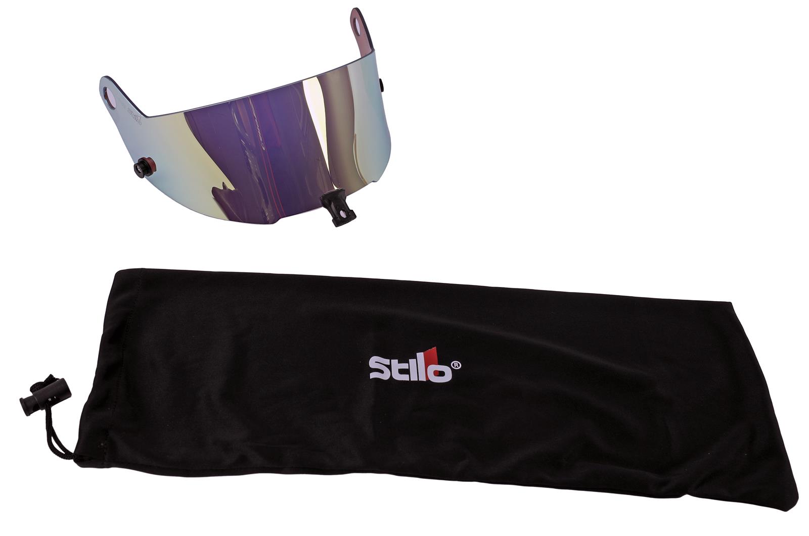 Stilo Replacement Shields YA08102 Helmet Shield, ST5 Series, Dark Yellow Iridium, Anti-fog, Each thumbnail 2