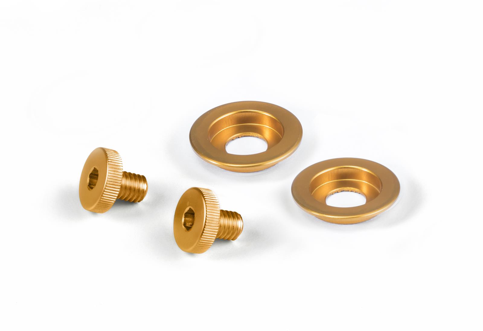 Stilo Helmet Components YA0817G Accessories, ST5 VISOR SCREW KIT - GOLD