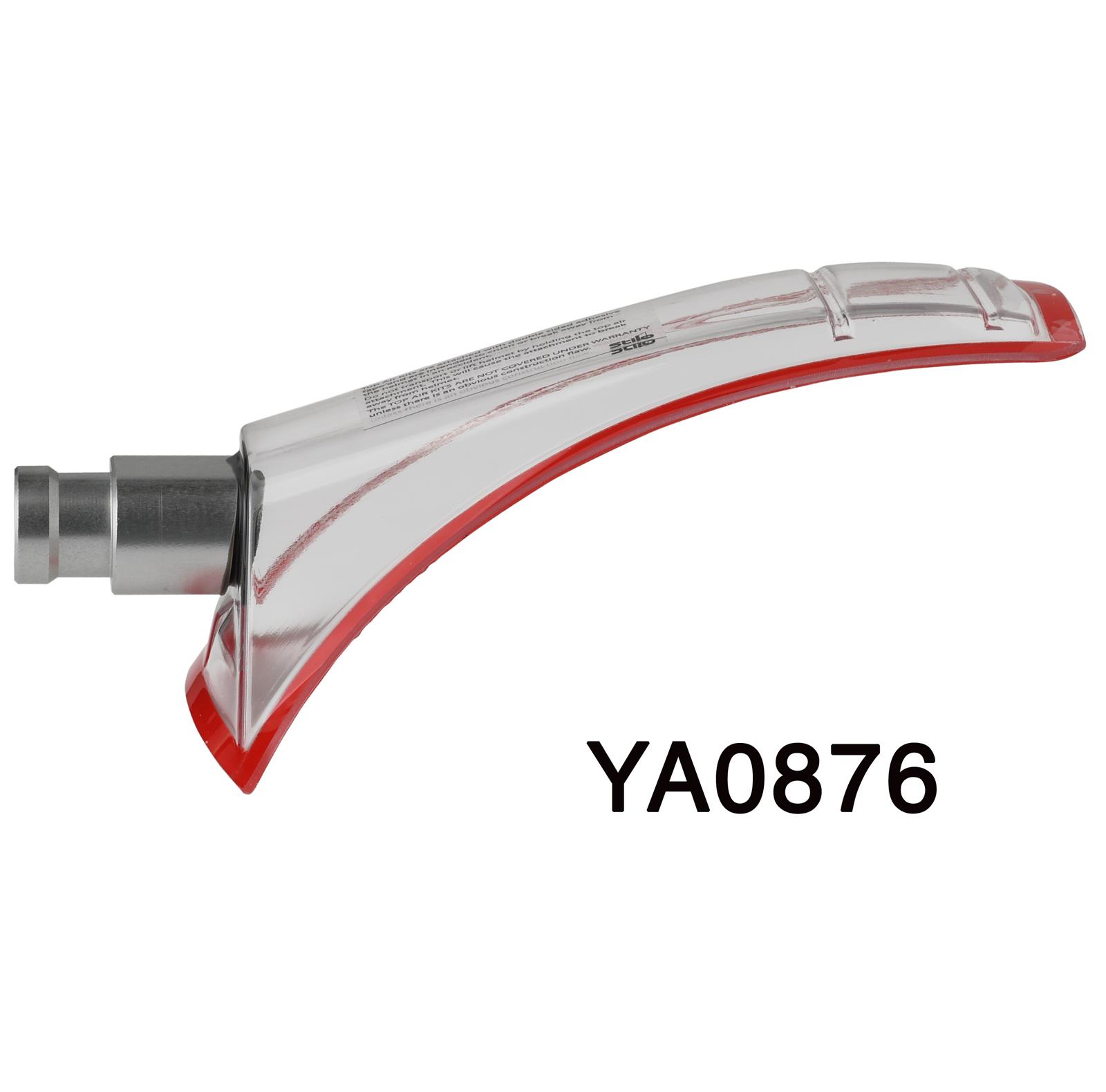 Stilo Helmet Components YA0876 Accessories, ST5 SHORT ROUND TOP PIPE