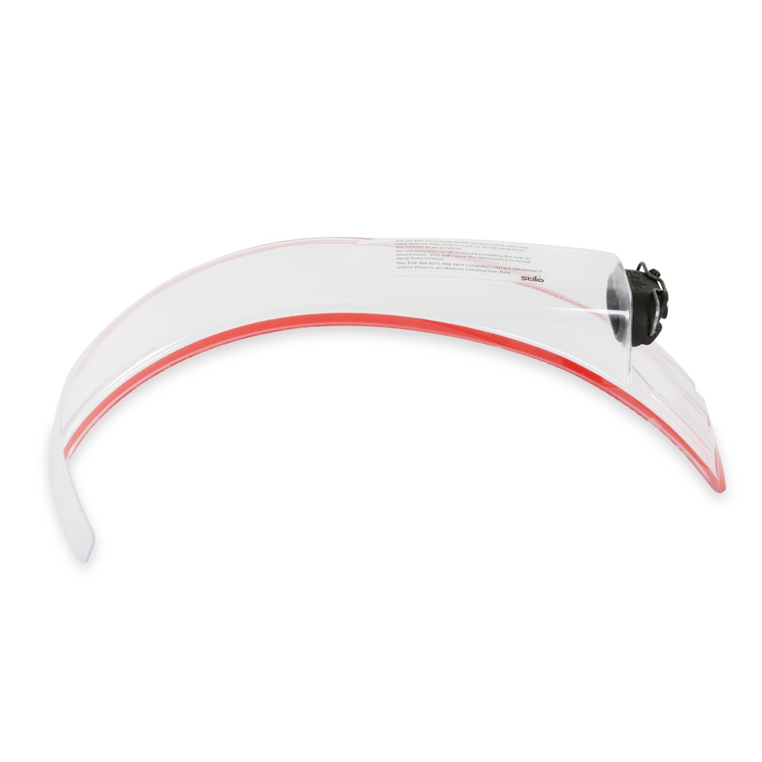 Stilo Air Cooling Components YA0894 Driver System Components, Top Air, Modular Inlet, Short Straight Oval Connector, ST5 Helmets (60-64 cm), Front Flow, Replaceable Tape, Each thumbnail 7