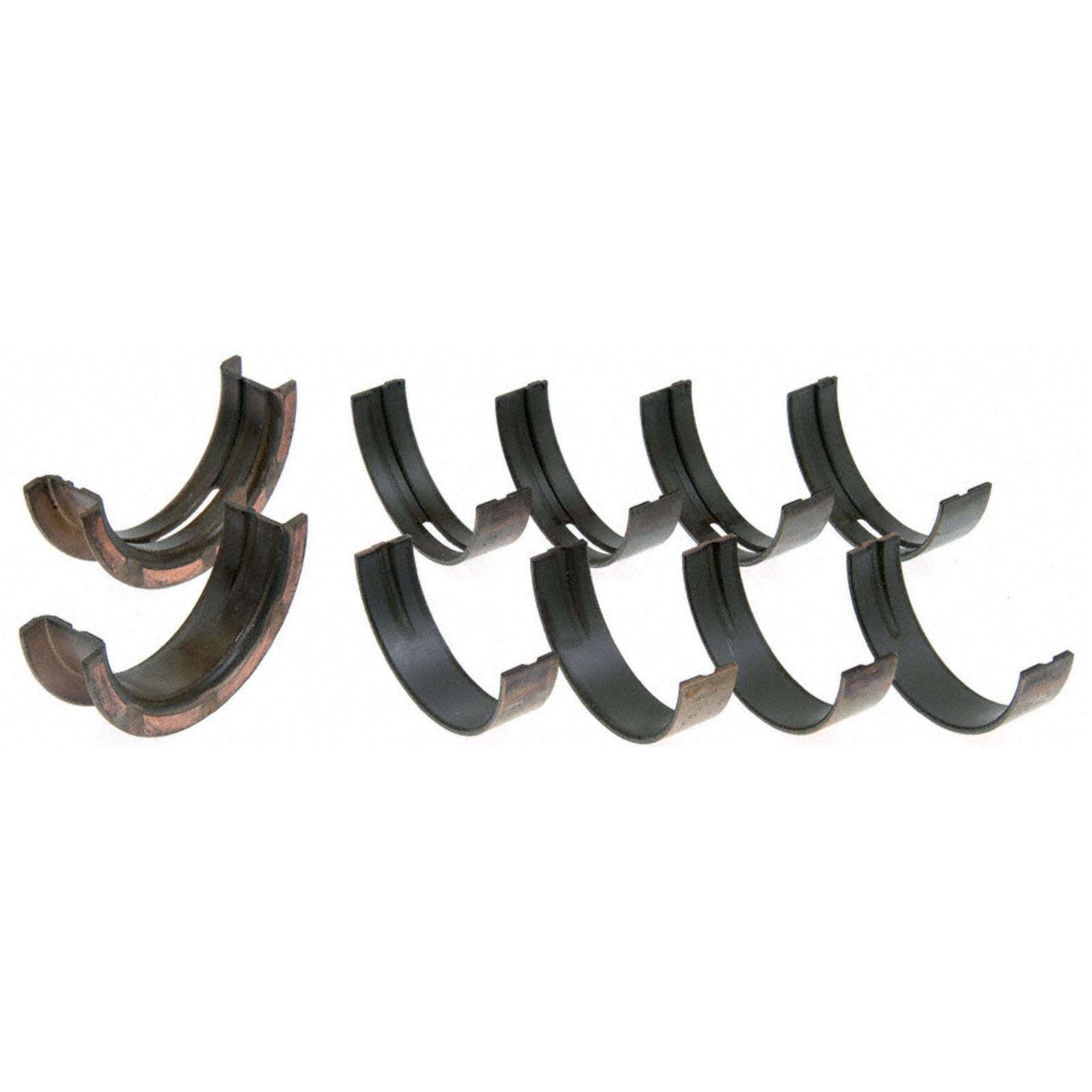 Speed-Pro Competition Series Main Bearings 130M10 Bearings, Competition, 0.010 in. Crankshaft Undersize, Tri Metal, 3/4 Groove, Ford, 351M, 351W, 400, Set of 5