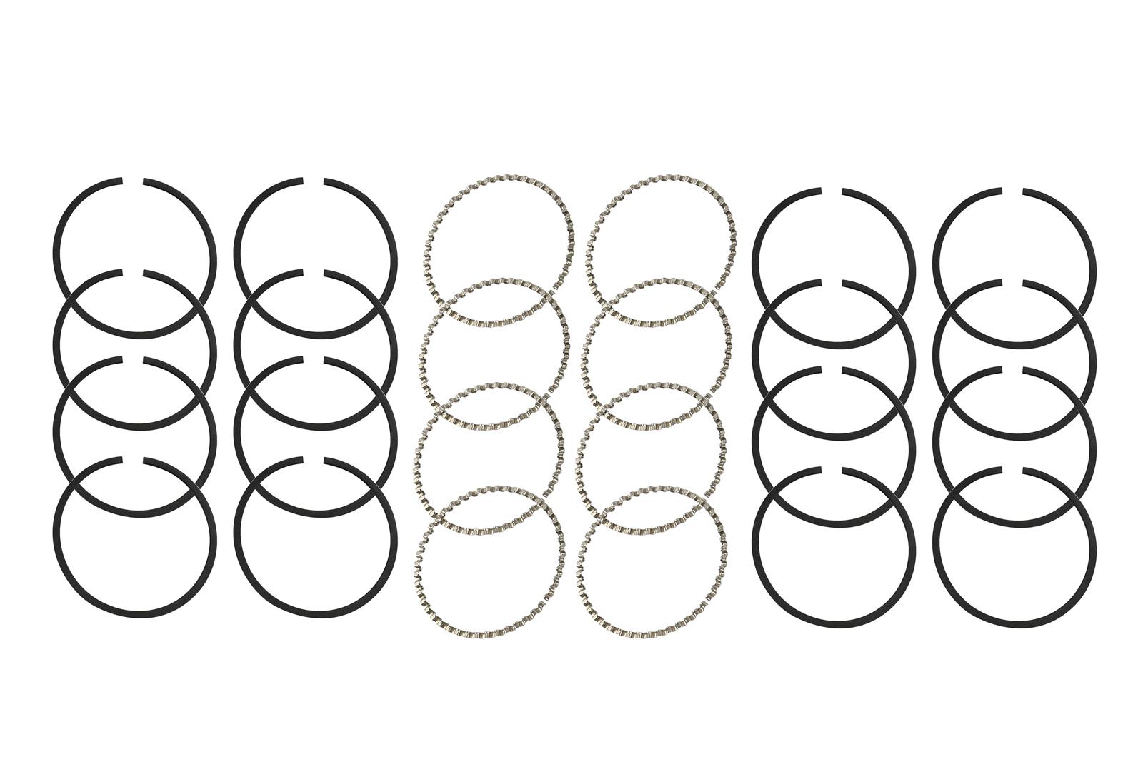 Sealed Power Cast Piston Ring Set E296X Sealed Power Cast Piston Ring Set E296X