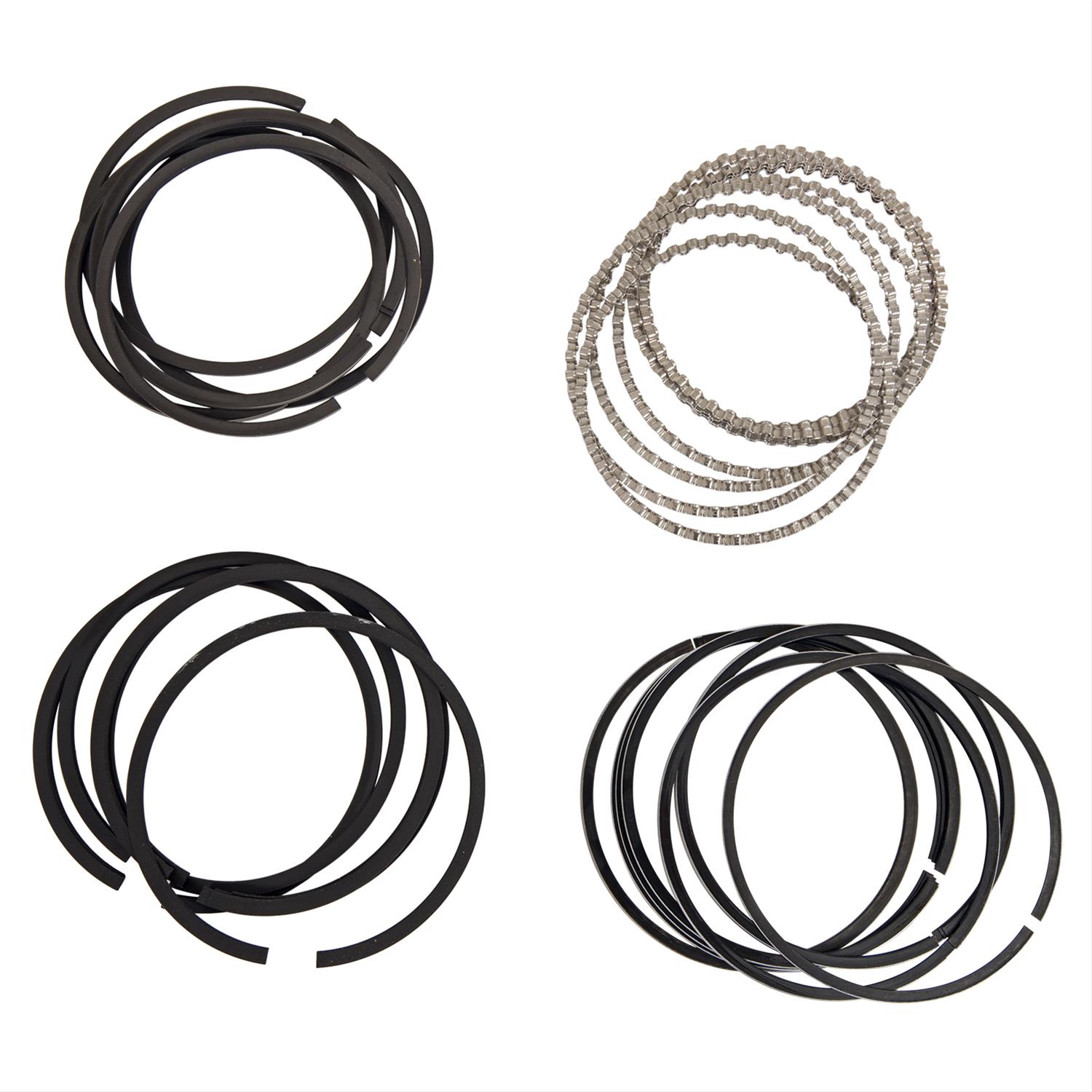 thumbnail image 2 of Sealed Power E921K Piston Ring Set - Plasma-Moly Coated For Reduced Friction & Scuff Resistance 2 of 10