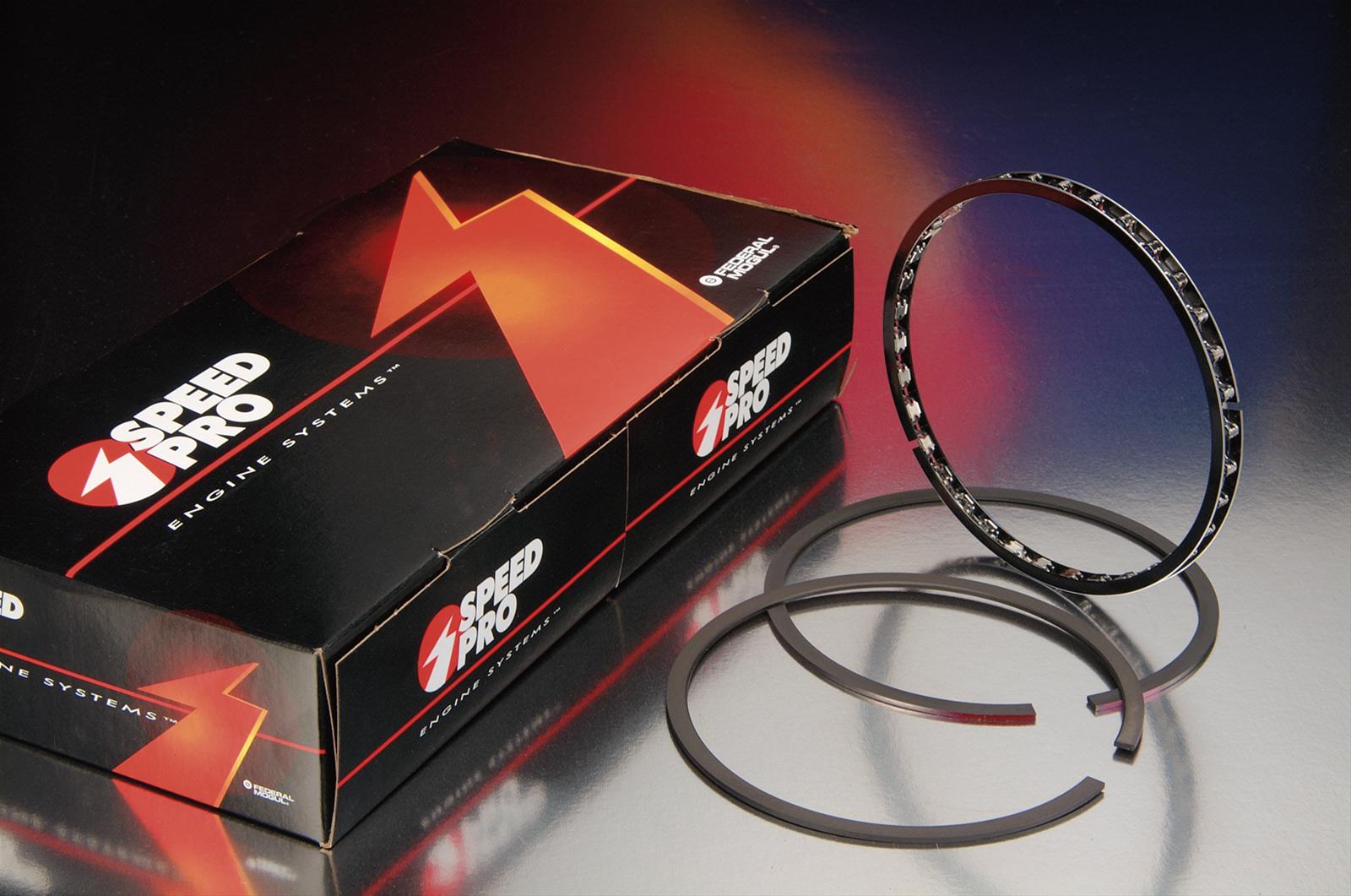 Sealed Power Standard Gap PlasmaMoly Piston Ring Sets R9904 Free