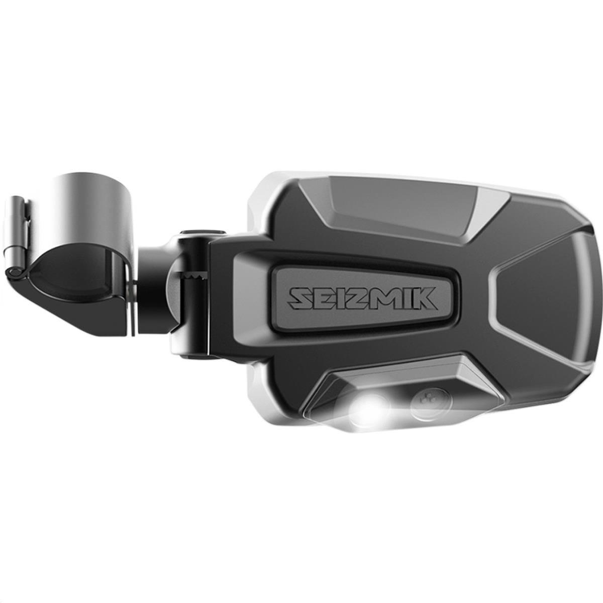 Seizmik Pursuit Night Vision Side View Mirrors 56-18086KIT Mirror, Pursuit, Cree LED, 1.750 in. ROPS, Aluminum, Black, Polaris, for use on Honda®, John Deere, Kawasaki, Yamaha, Pair