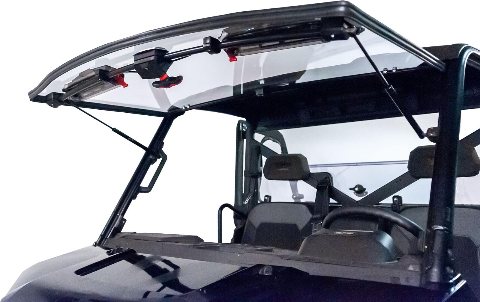 Seizmik Powersports Windshields 50-50222KIT Windshields, Flip-Up Windshield with Vents thumbnail 3