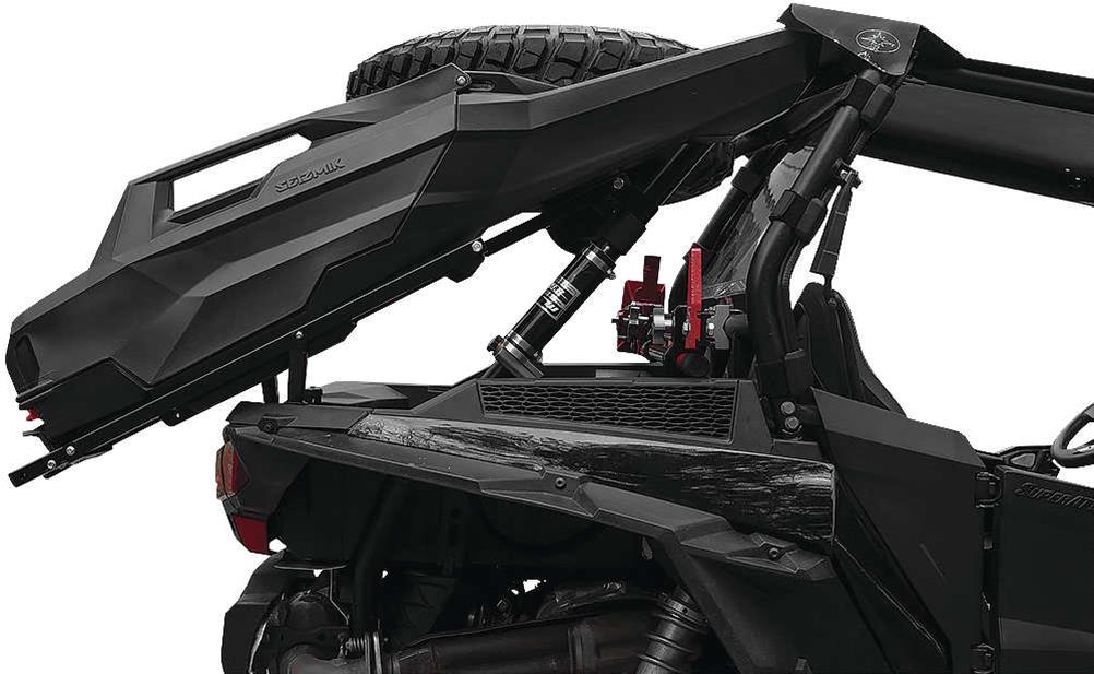 Seizmik Implements 07106 IMPLEMENTS HUNTING, POLARIS RZR XP 1000 14-18/TURBO 1000 16-18, ARMORY X RACK R1 RACK thumbnail 3