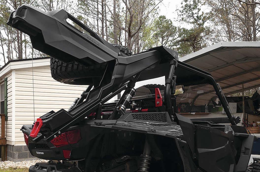 Seizmik Implements 07106 IMPLEMENTS HUNTING, POLARIS RZR XP 1000 14-18/TURBO 1000 16-18, ARMORY X RACK R1 RACK thumbnail 2