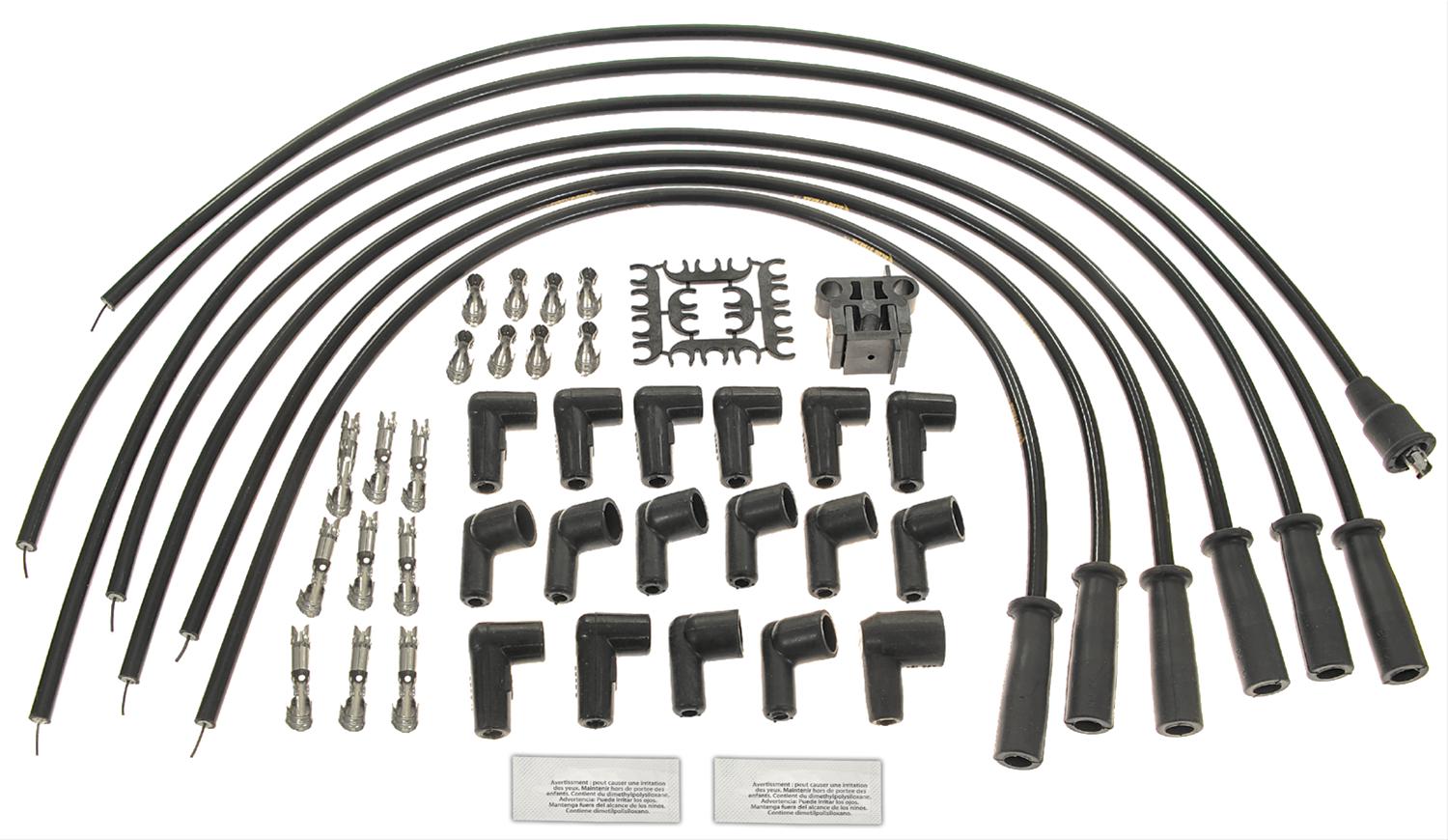 Blue Streak 10012 Standard Motor Blue Streak Premium Street Performance Spark Plug Wire Sets