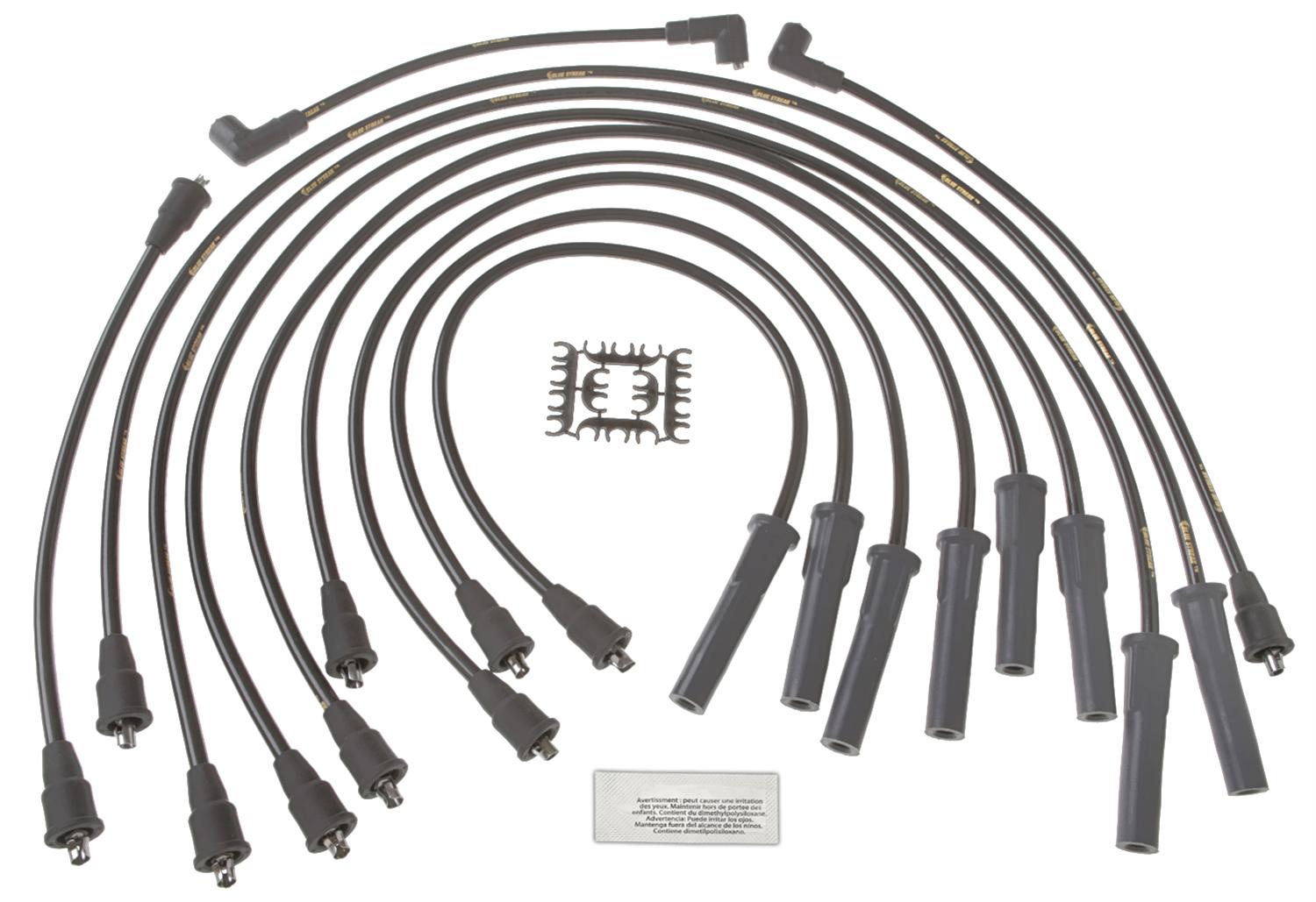 Blue Streak 10116 Standard Motor Blue Streak Premium Street Performance Spark Plug Wire Sets