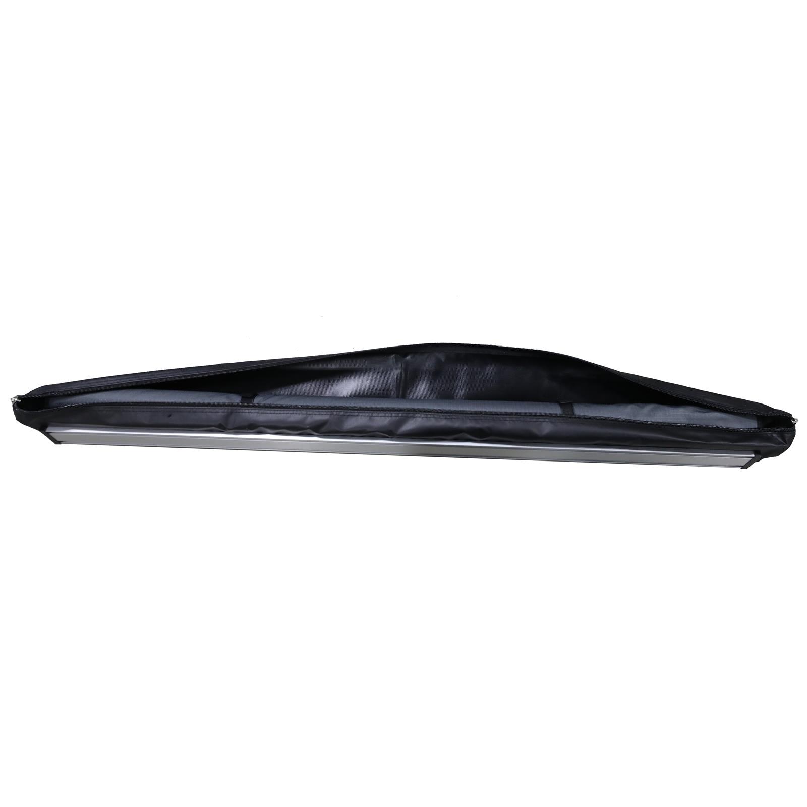 Smittybilt Rear or Side Awnings 2585 Truck and SUV Awnings, Rear/Side Awning, Polyester Canvas, Tactical Gray, 96.0 in. Long x 53.0 in. Wide, Universal, with Travel Cover, Each