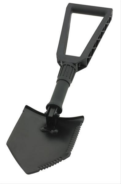Smittybilt Tri-Fold Shovels S/B2728 Shovel, Tri-Fold, Carbon Steel Shovel Head, Black Nylon Handle, Storage Bag, Each thumbnail 6