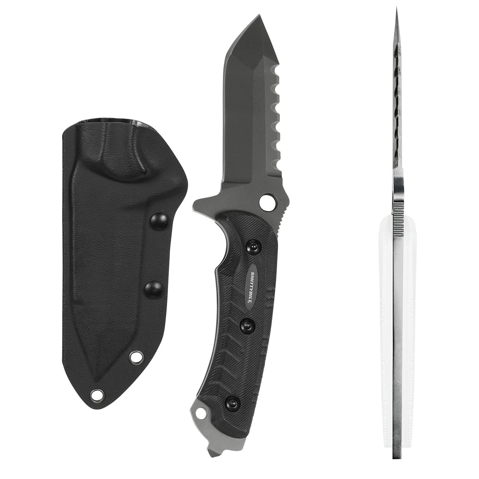 Smittybilt F.A.S.T. Functional Agile Survival Trail Knives S/B2836 Knife, Fast, Black 420 Stainless Steel, Sheath, 4 in Blade, Each thumbnail 2