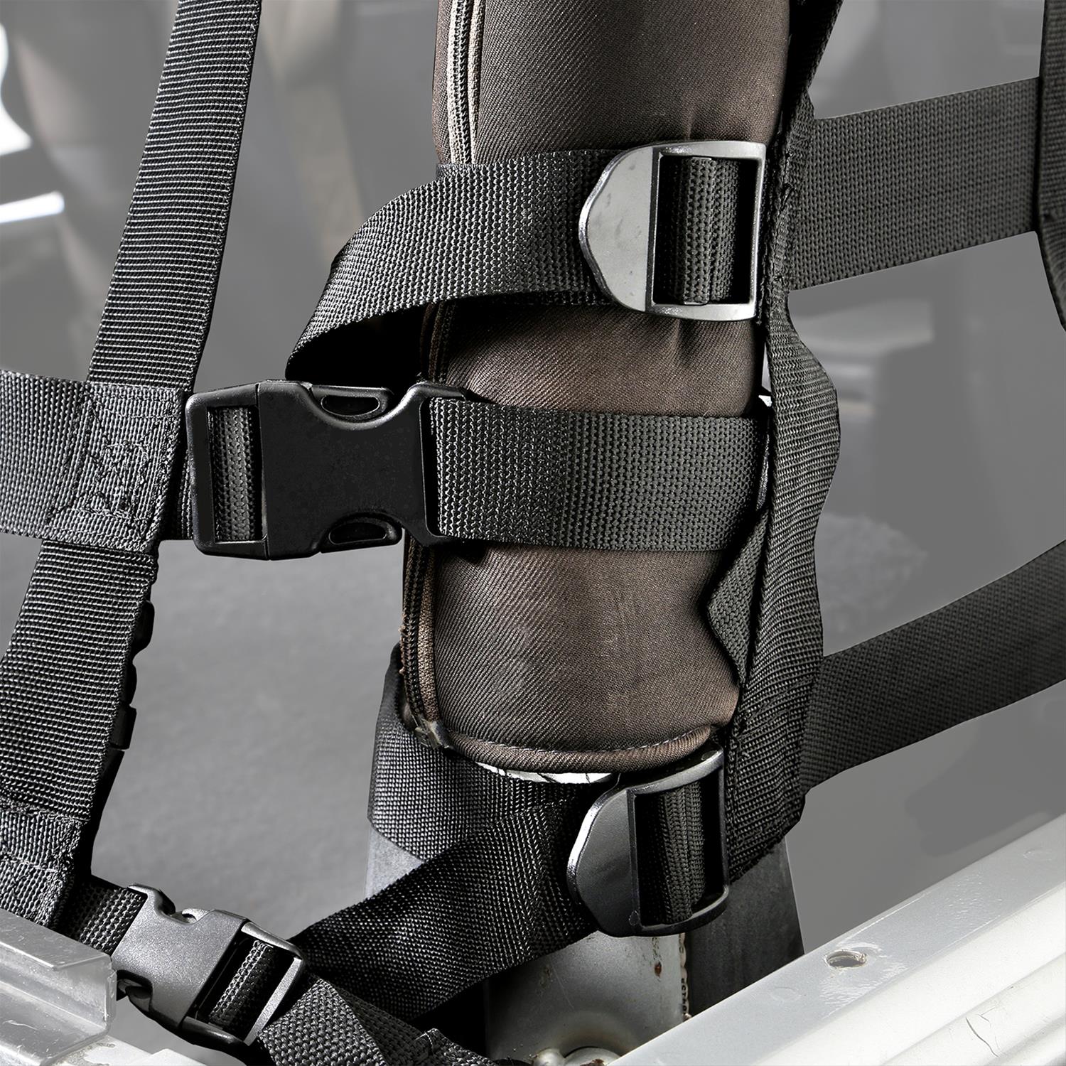 Smittybilt C.RES2 HD Cargo Restraint Systems S/B561135 Soft Top, System, Net, Polyester, Black, Jeep, Each