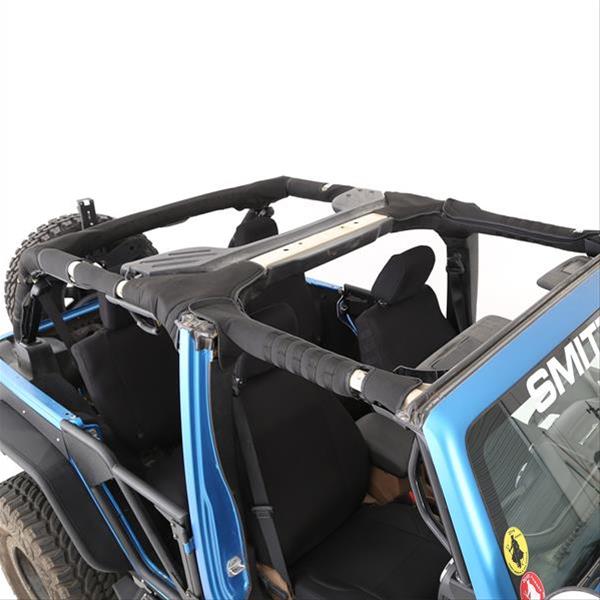 Smittybilt Seat Covers S/B5666201 600 D striped canvas;Heavy duty zippers;Heavy duty hook & loop fasteners;MOLLE attachment points front and rea