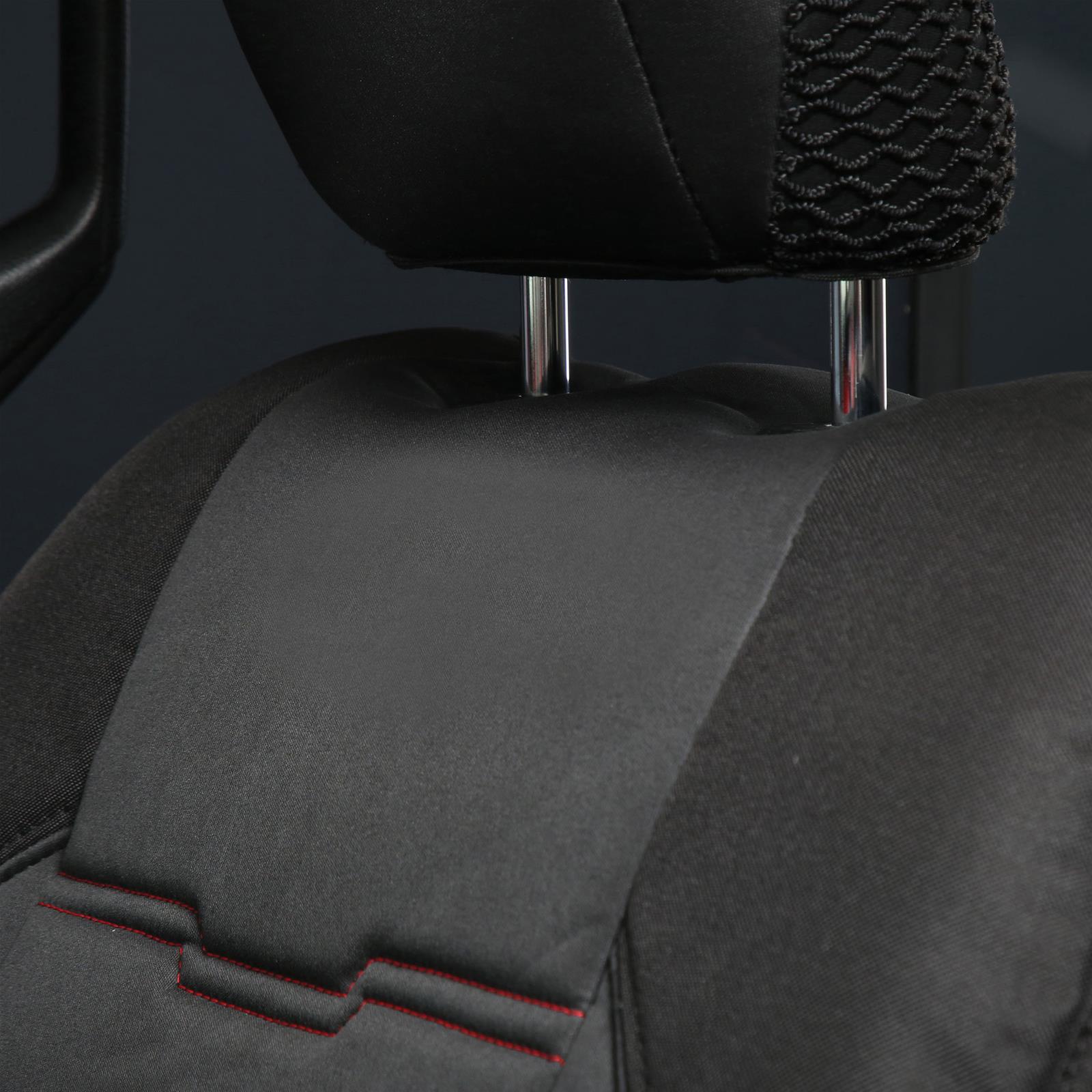 Smittybilt Gen2 Neoprene Seat Cover Sets S/B577101 Covers, GEN 2, Neoprene, Front/Rear, Water Resistant, Headrest Covers, Black, Jeep, Wrangler JL, Kit thumbnail 6