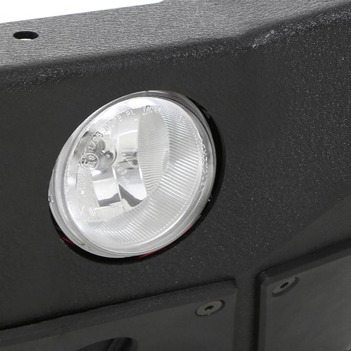 Smittybilt SRC Bumpers S/B76724 Bumper, SRC, Fabricated, Steel, Black Textured Powdercoated, Winch Mount, Front, Jeep, Each thumbnail 4